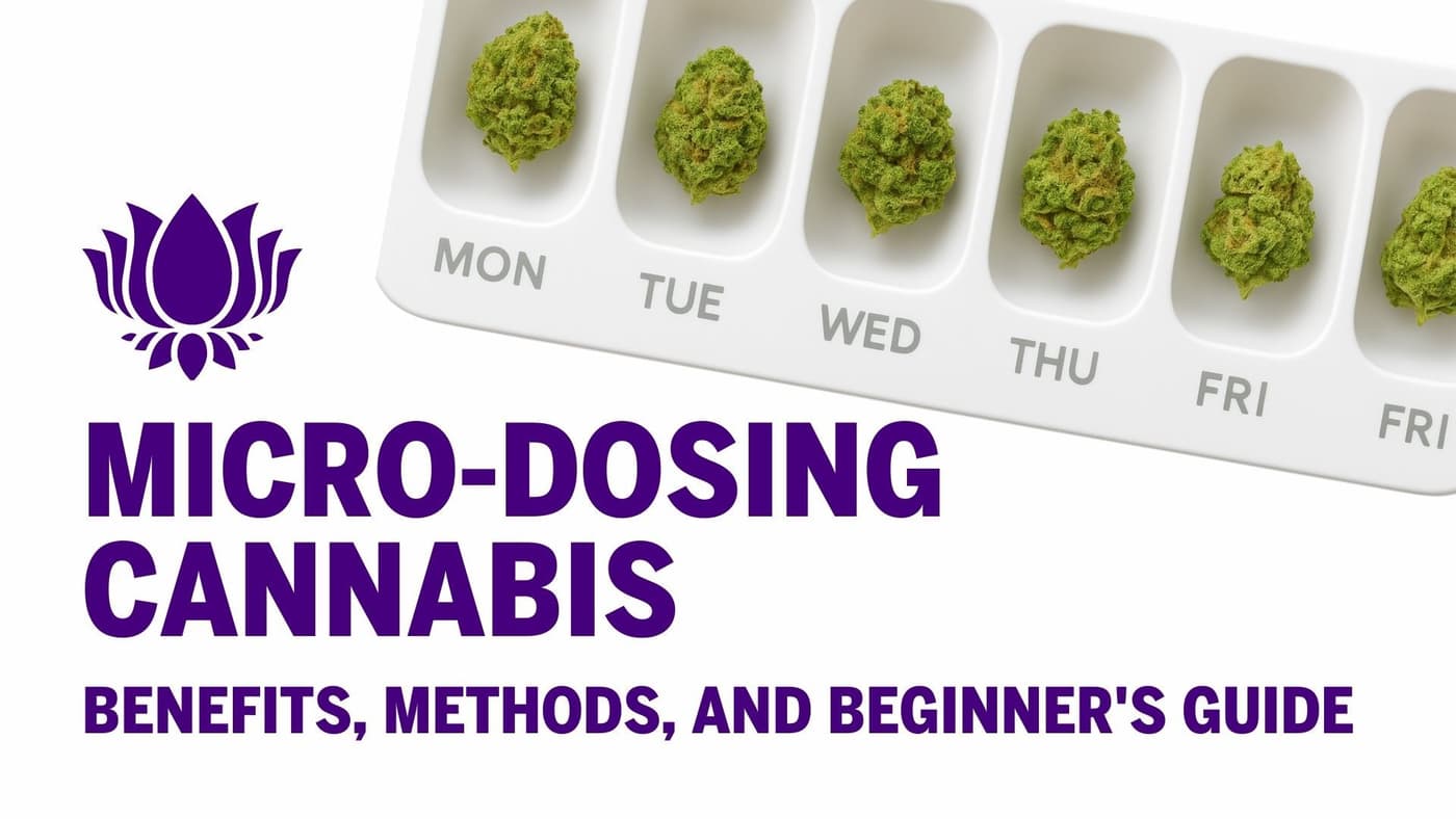 Cannabis Microdosing: Benefits, Methods, and Beginner's Guide 💊