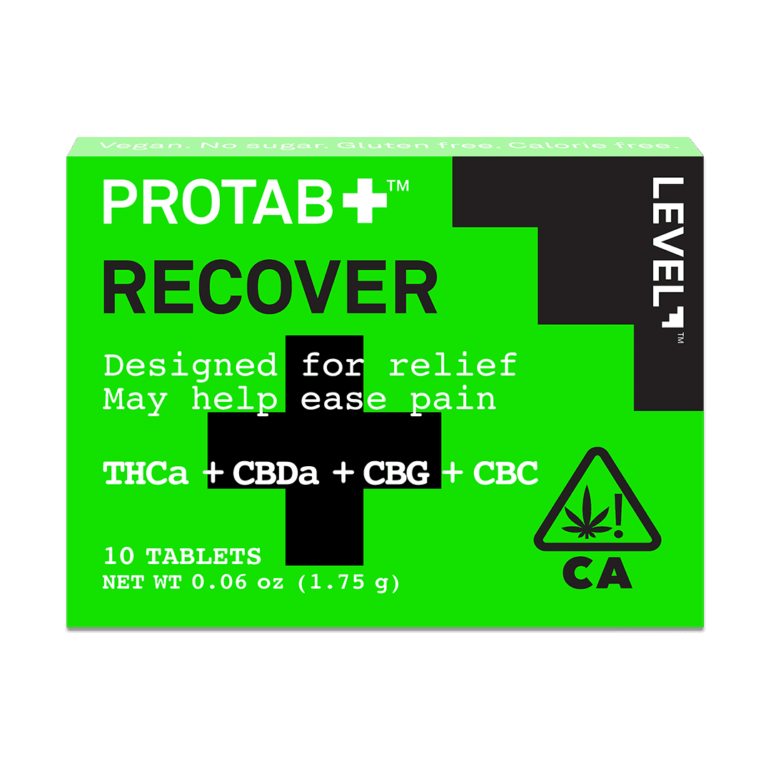 PROTAB+ RECOVER [10pk] (100mg THCa/100mg CBDa/50mg CBG/30mg CBC)