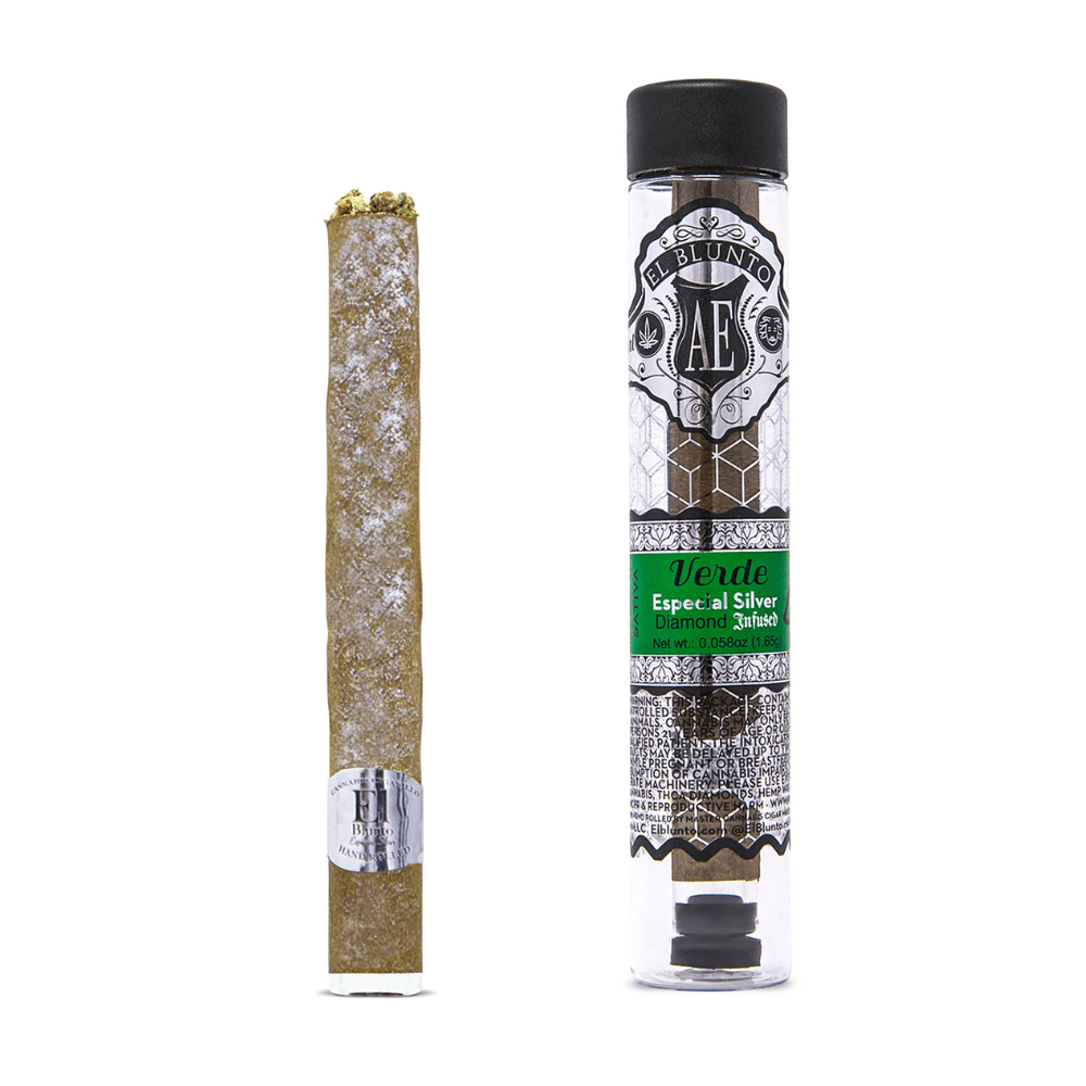 El Blunto Especial Silver - Verde | Indica | Diamond Infused [1.65g]