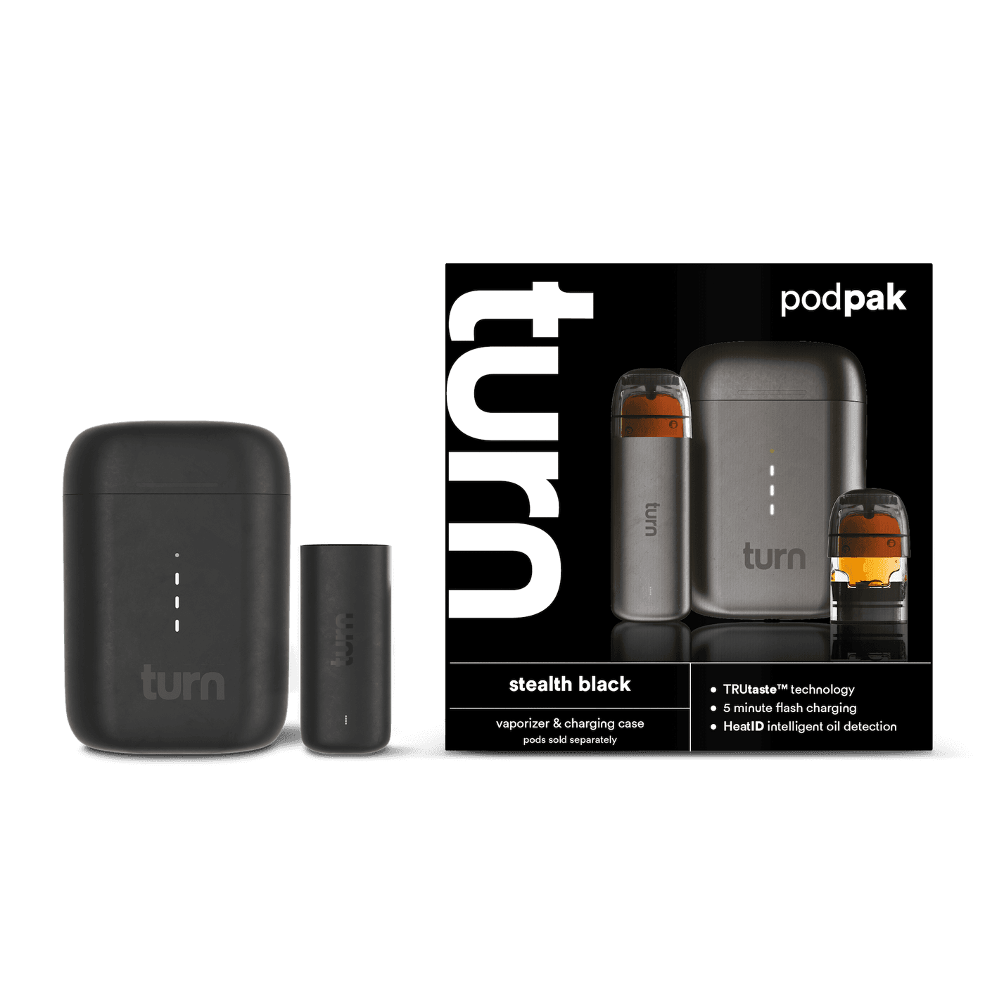podpak - stealth black