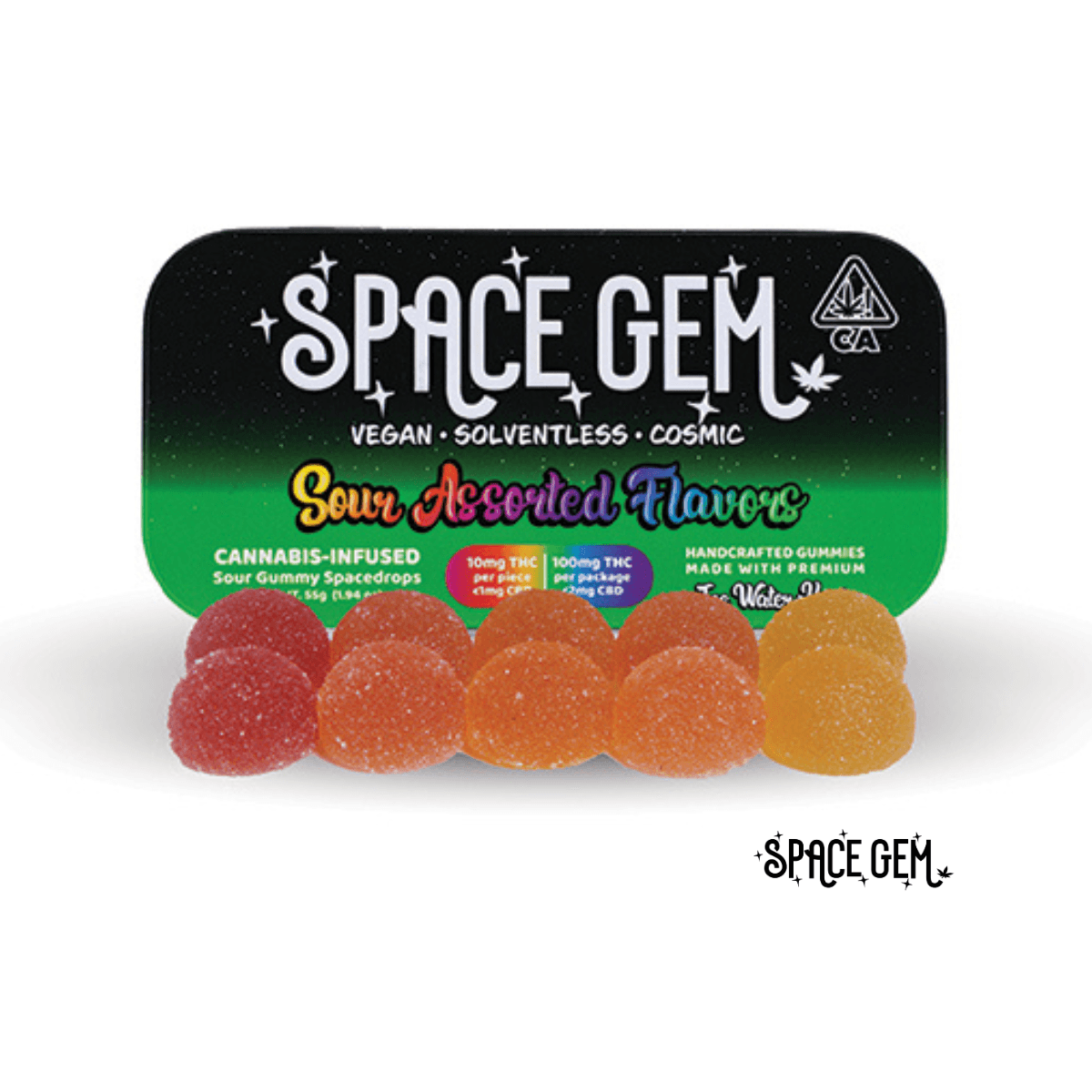 Space Drops - Sour - 100mg THC