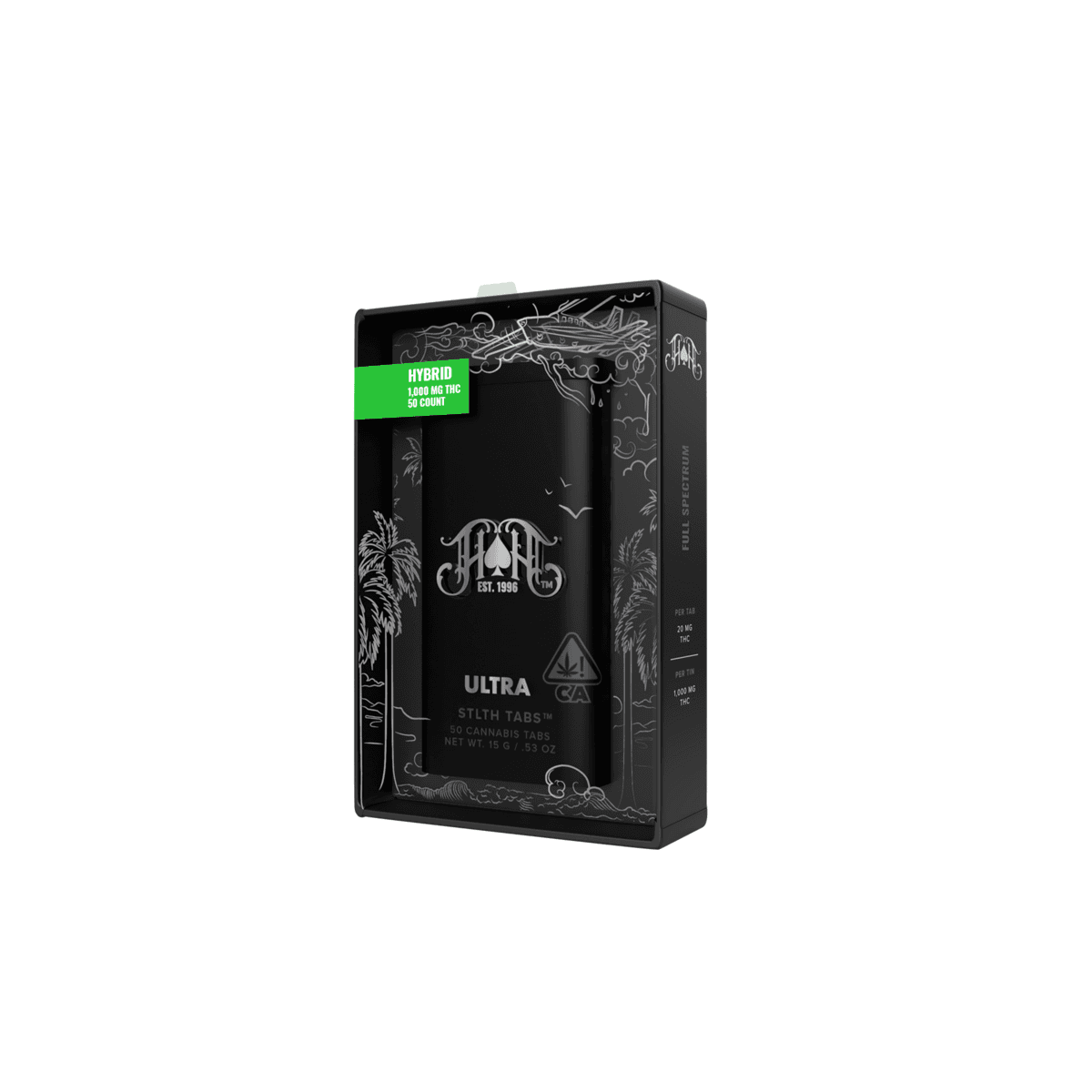 Ultra Stlth Tablets: Hybrid [50pk] (1000mg)