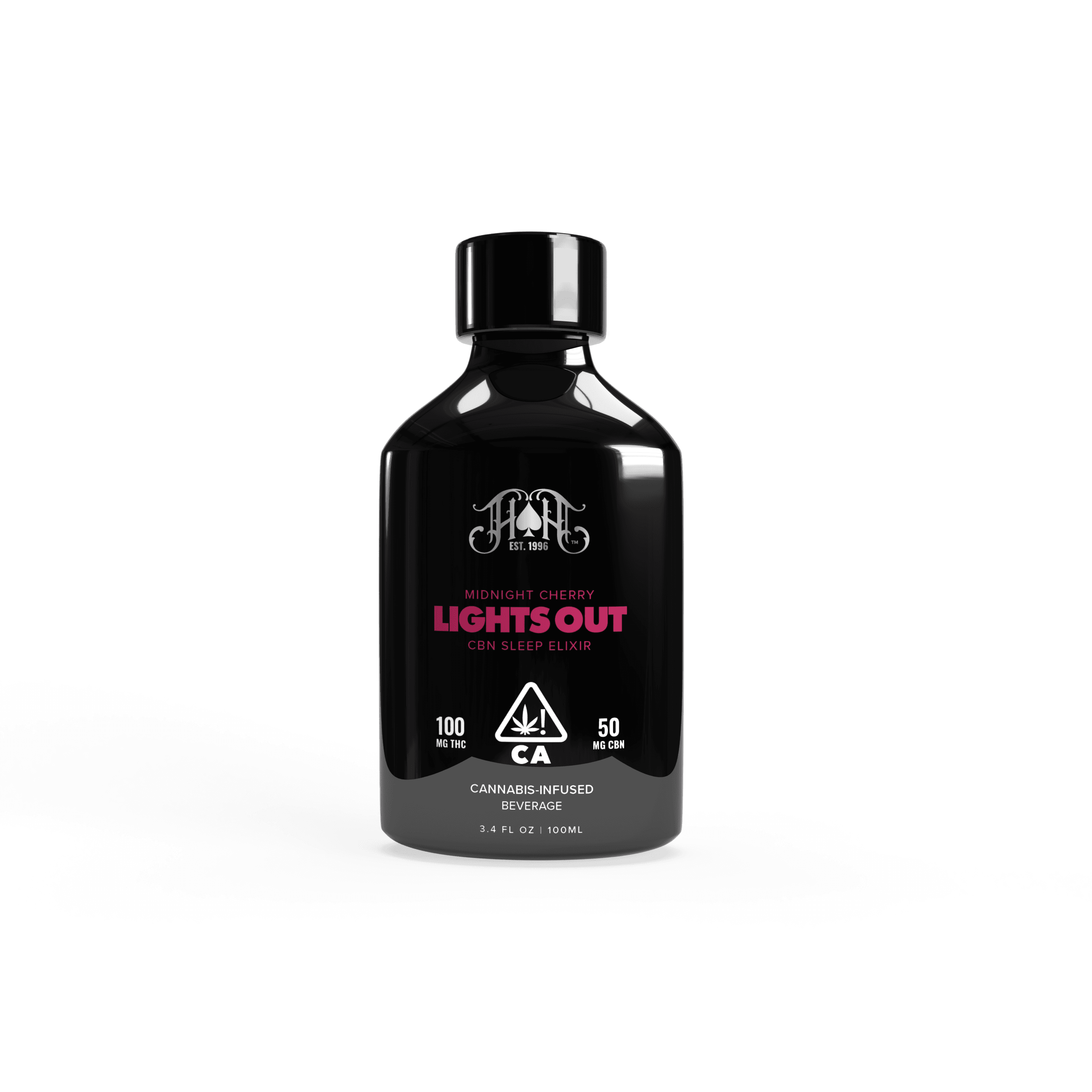 Lights Out CBN Sleep Elixir - Midnight Cherry [100ml] (100mg THC/50mg CBN)