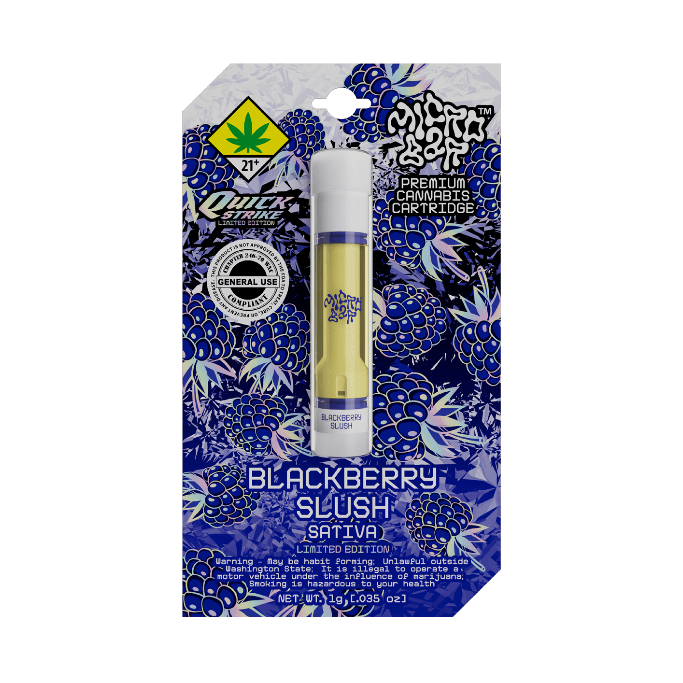 Blackberry Slush - 1G - 510 Cart