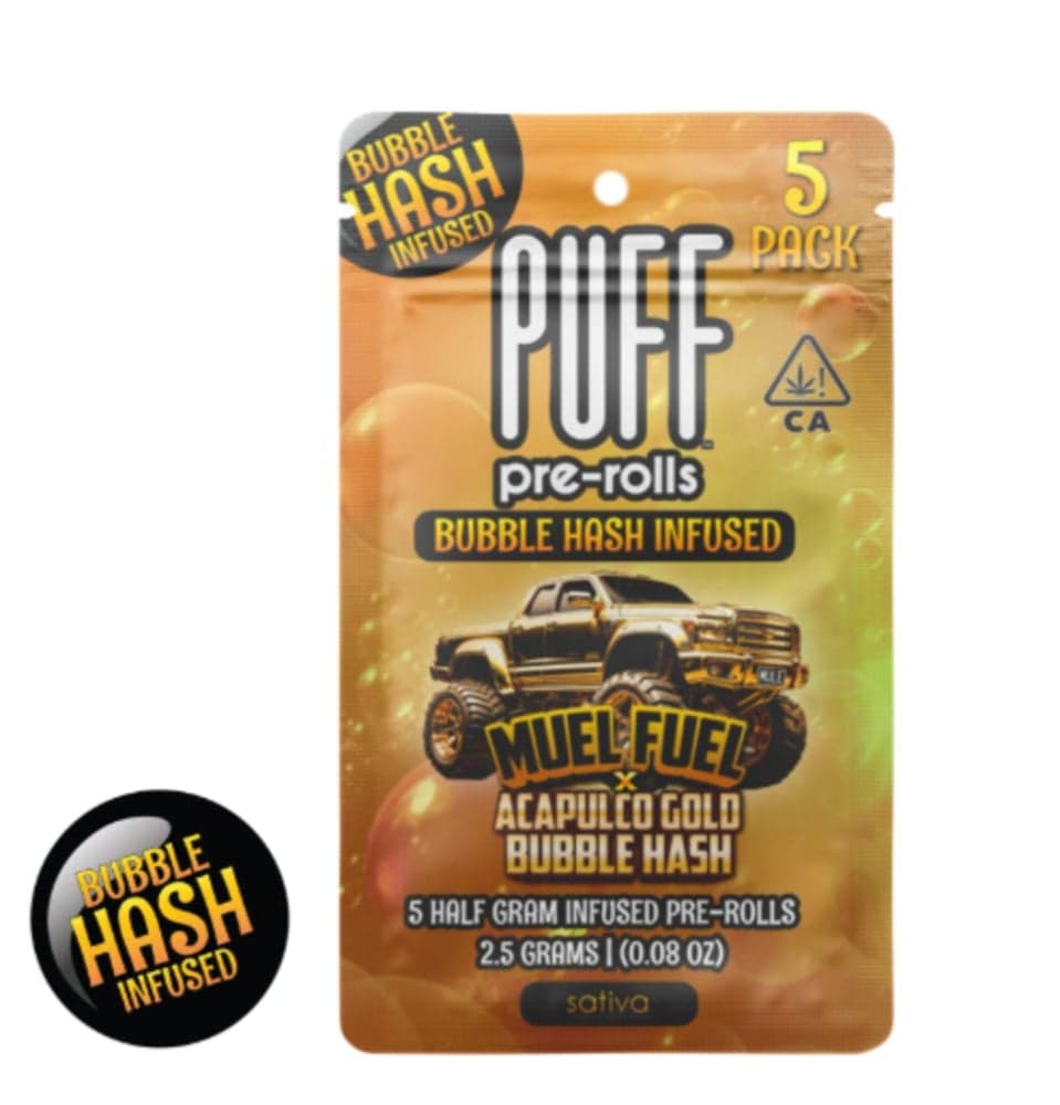 Mule Fuel x Acapulco Gold Bubble Hash - Sativa - 14 Pack [7g]