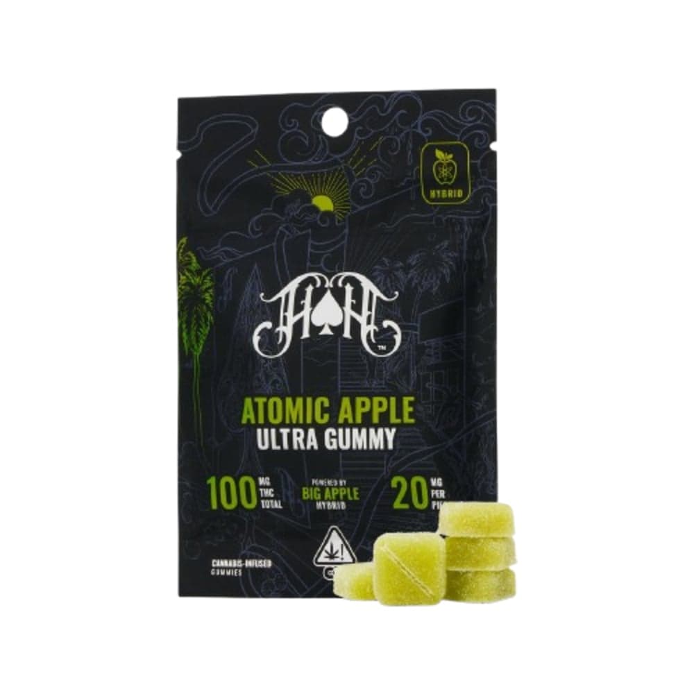 Atomic Apple | Hybrid - Ultra Pure Gummies - 100mg THC